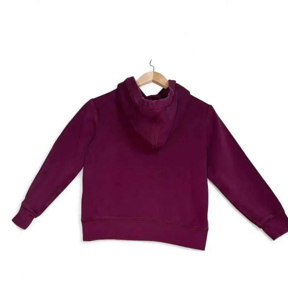 Polo Ralph Lauren Kids Burgundy Logo Graphic Hoodie